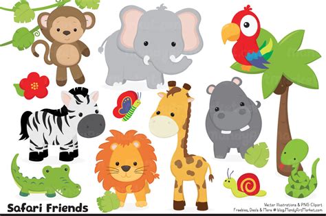 Cute Wild Animal Clipart