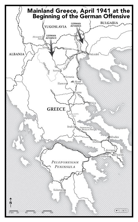 Eric Olason :: Cartographic Artist :: Mainland Greece at the Beginning ...