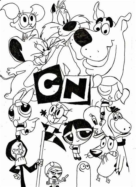 Printable 90'S Cartoon Coloring Pages - Printable Word Searches