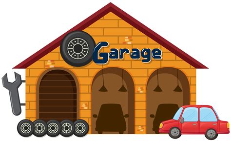 Garage Wall Art Cartoon