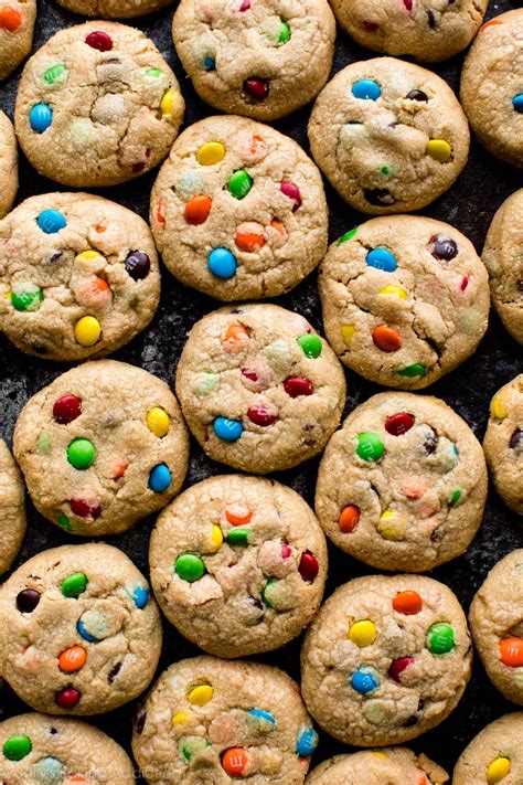 Peanut Butter M&M Cookies - Sallys Baking Addiction