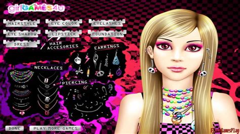 Emo Dress Up Games - BEST GAMES WALKTHROUGH