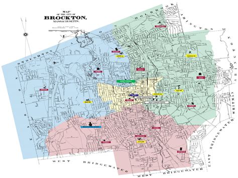 Map of All Schools - Brockton Public Schools