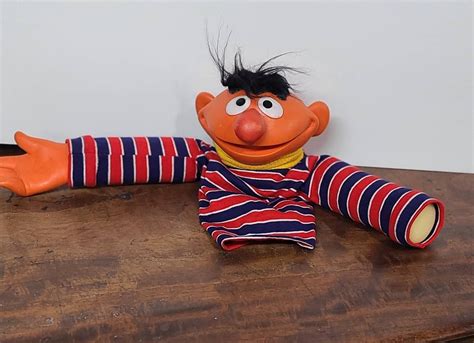 2004 Mattel Fisher Price Sesame Street Ernie Puppet | eduaspirant.com