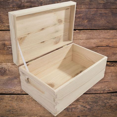 Wooden Boxes / Choice of 5 Sizes / Home Storage Keepsake Memory ...