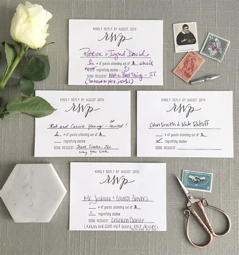 6 Common Questions about Wedding RSVP Cards — ElisaAnne Calligraphy