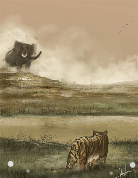 Tiger vs Elephant ....fight by Valquiem on DeviantArt