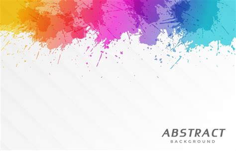 colorful splash abstract background design 4584973 Vector Art at Vecteezy