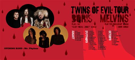 Melvins, Boris Plot 2023 Co-Headlining Tour