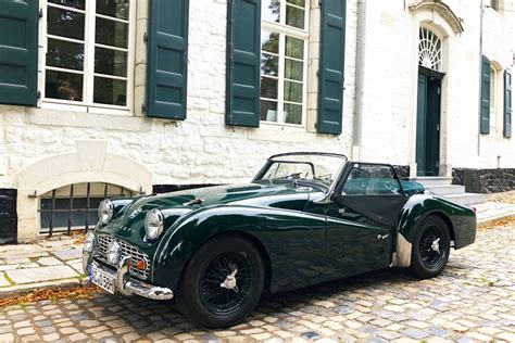 1960 triumph tr3a roadster - weatherdase