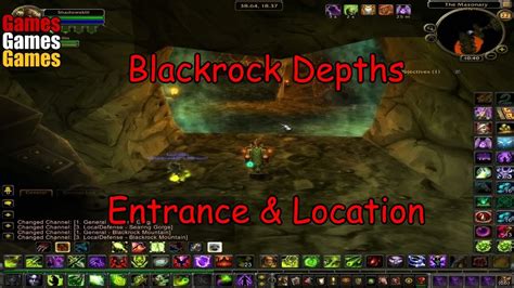 Blackrock Depths Entrance & Location World of Warcraft Original ...