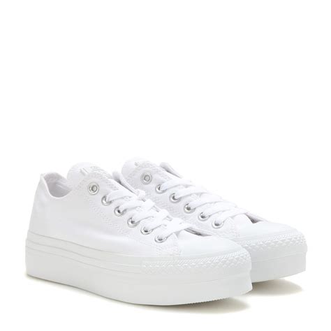 Converse Chuck Taylor Platform Sneakers in White - Lyst