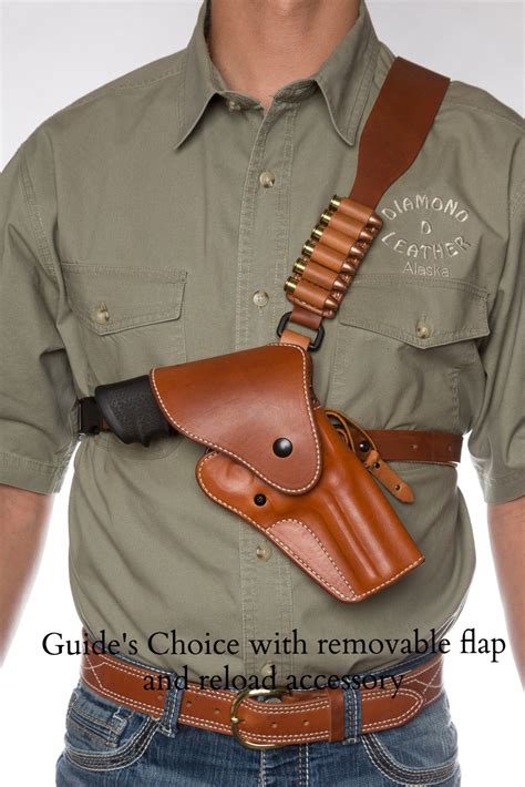 Guides Choice™ Leather Chest Holster, the ULTIMATE outdoor gun holster ...