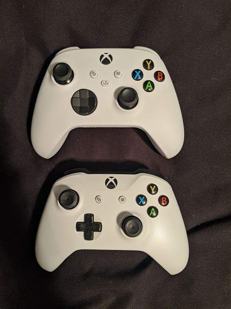 Xbox Series X and Xbox One S Controller Comparison