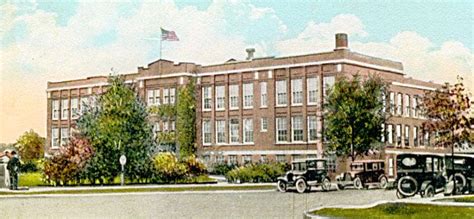 Royal Oak High School (ca. 1915) from a postcard, later became Clara ...