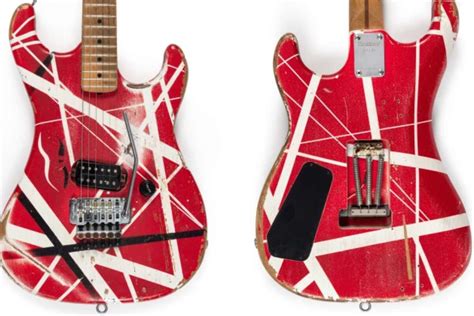 Eddie Van Halen's famous 1984 guitar up for auction at Sotheby's