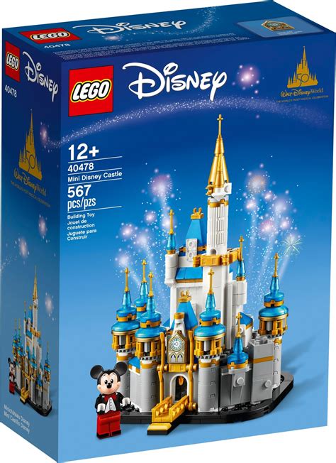 Celebrate Disney World's 50th Anniversary with LEGO Mini Disney Castle ...