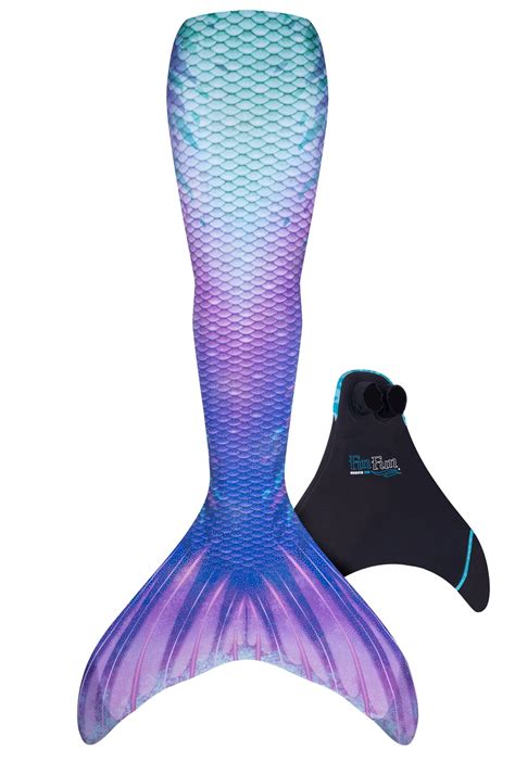 Mermaid Tails with Monofin for Swimming by Fin Fun in Kids and Adult ...