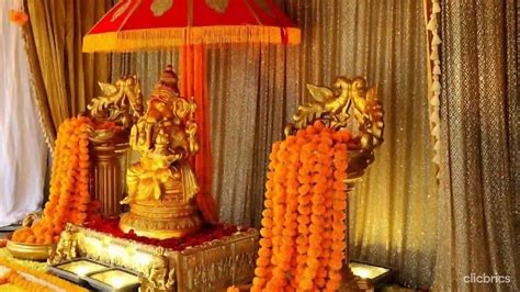 Ganpati Decoration Ideas Ganpati Decoration Photos