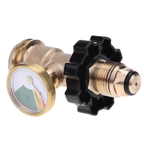 Buy JIANDW Propane Tank Gauge, Propane Tank Gauge Brass Propane Tank ...