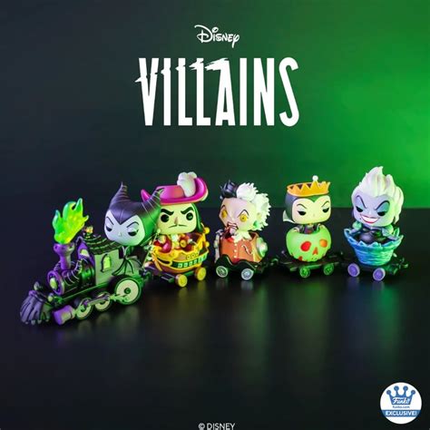 Disney Villains Train set Funko Pop - town-green.com