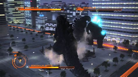 Godzilla: The Game - Online: Godzilla 2014 vs 2 Godzilla - YouTube