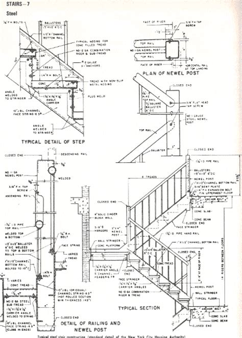 Stair dwg detail for autocad – Artofit