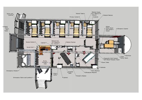 Hospital plan layout – hmsgecg Hospital Floor Plan, Hospital Plans ...