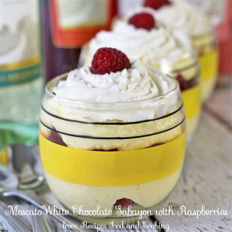 Moscato White Chocolate Sabayon #SundaySupper - Recipes Food and Cooking