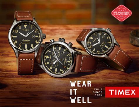 Timex : The Waterbury Red Wing Collection - Nookmag