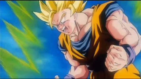 Goku's Super Saiyan 3 Transformation - YouTube