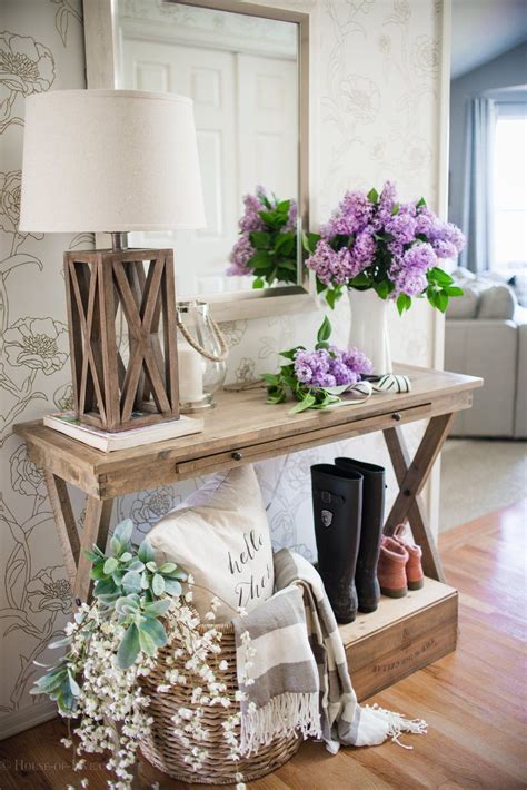 10+ Farmhouse Entryway Table Decor – DECOOMO