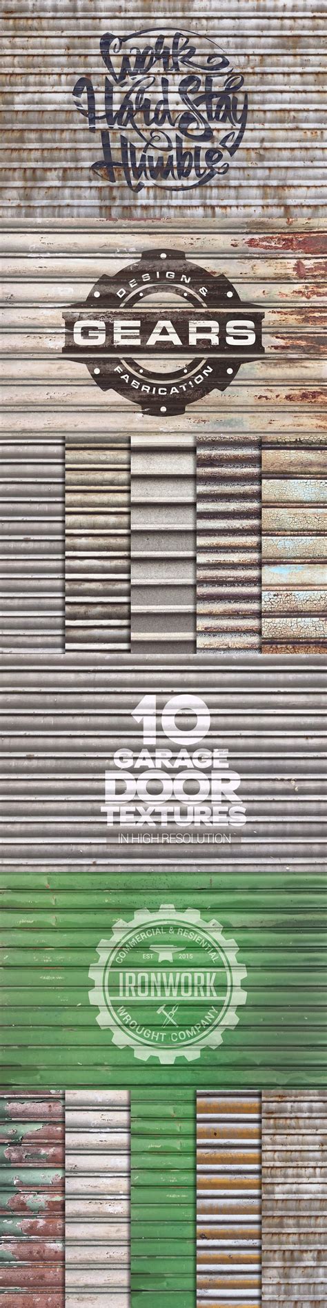 Garage Door Textures x10 | Door texture, Garage doors, Garage