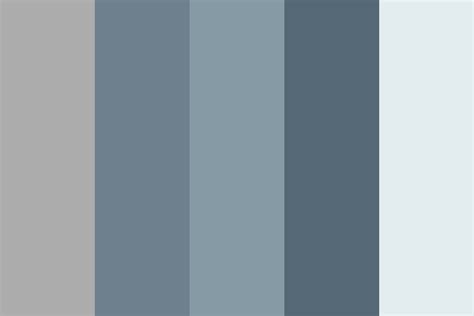 Soft Aesthetic Color Palette Blue