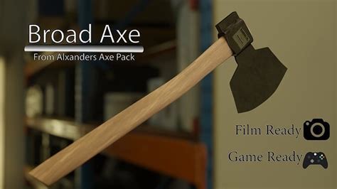 Broad Axe 3D model | CGTrader