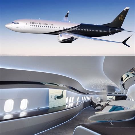 Showcasing Boeing's 737 Max BBJ private jets costing upwards of $90 ...