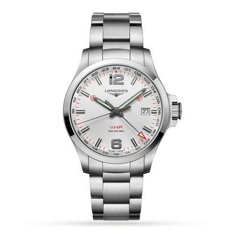 Longines Conquest VHP 43mm Mens Watch L37284766 | Mappin and Webb