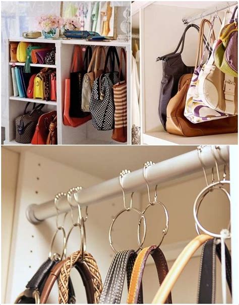 CrEAtIonS: 17 Clever Handbag Storage Ideas and Solutions