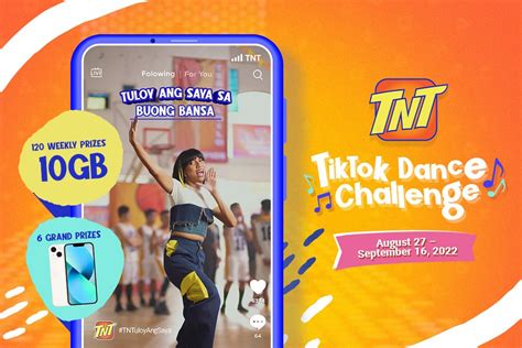 Win an iPhone 13 mini with TNT’s ‘Tuloy Ang Saya' TikTok dance challenge