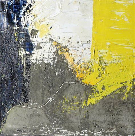 Black and Yellow Abstract | Art UK