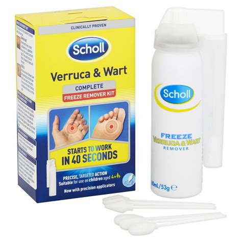 SCHOLL FREEZE VERRUCA WART REMOVER