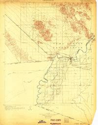 1905 Map of Yuma, AZ — High-Res | Pastmaps