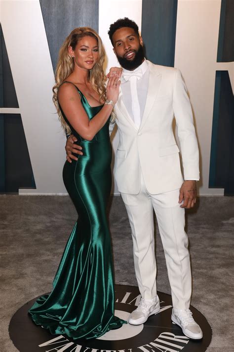 Odell Beckham Jr. And Girlfriend Lauren Wood Expecting First Child ...