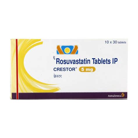 Crestor 5mg Tablet 30'S - Buy Medicines online at Best Price from ...