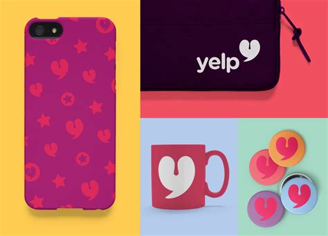 Yelp | Rebrand Concept on Behance | Rebranding, Stationery branding ...