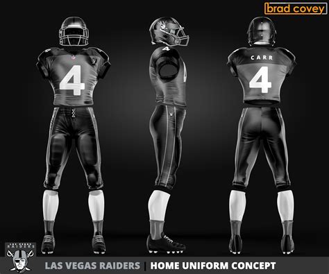 Raiders Football Uniforms