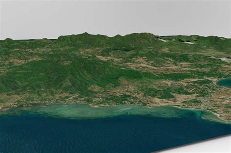 Bawean Island Indonesia - 3D Model by clickshop3d