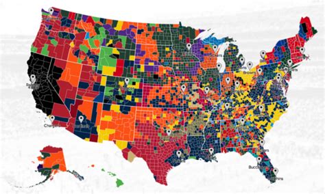 #NFL fan map: Where are your team’s followers?