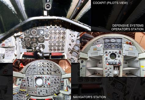 CONVAIR B-58A Hustler Cockpit Picture