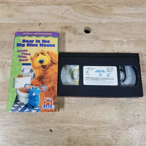 BEAR IN THE Big Blue House Potty Time With Bear Vhs Cassette 1999 EUR ...